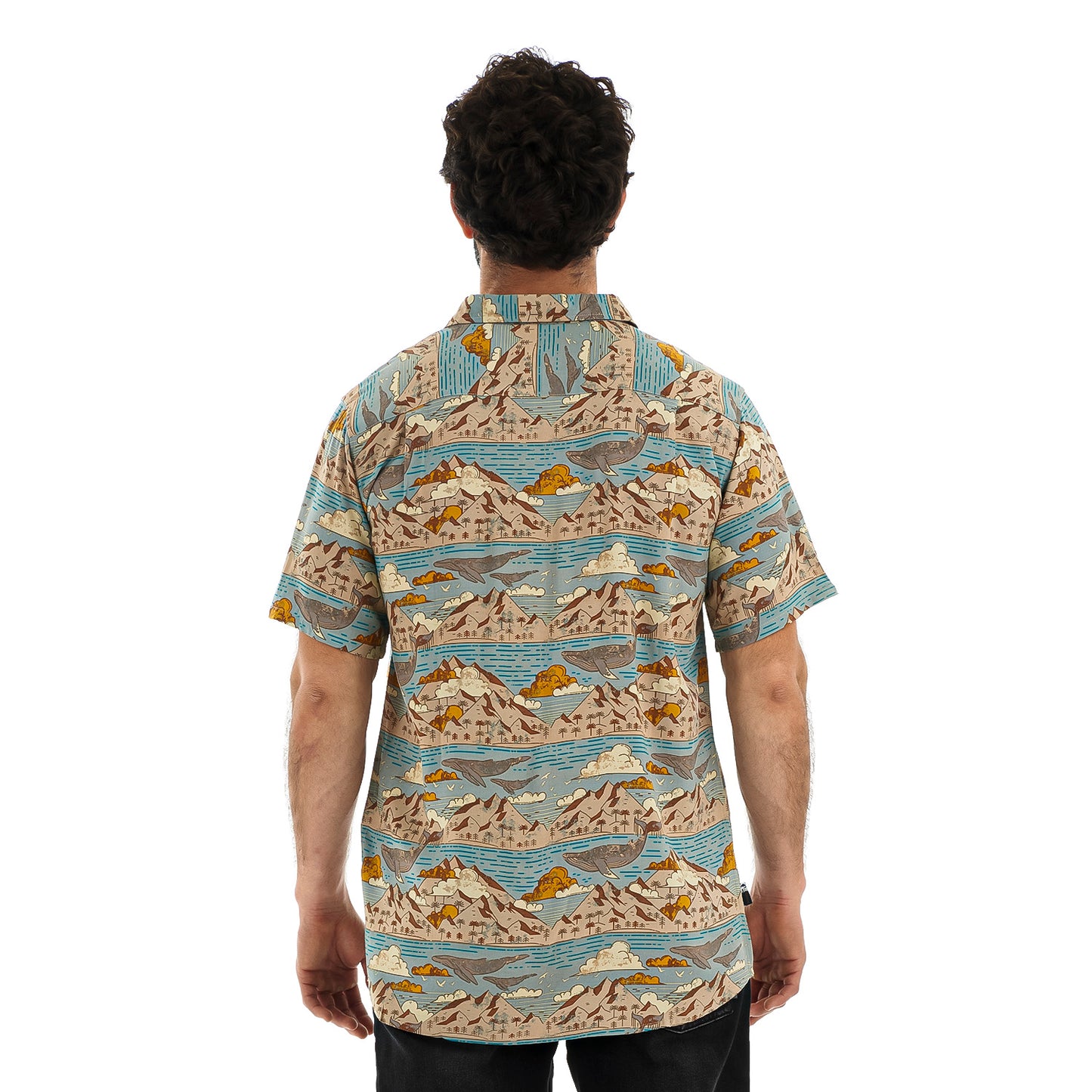 Camisa Hombre Anameizon Celeste Haka Honu