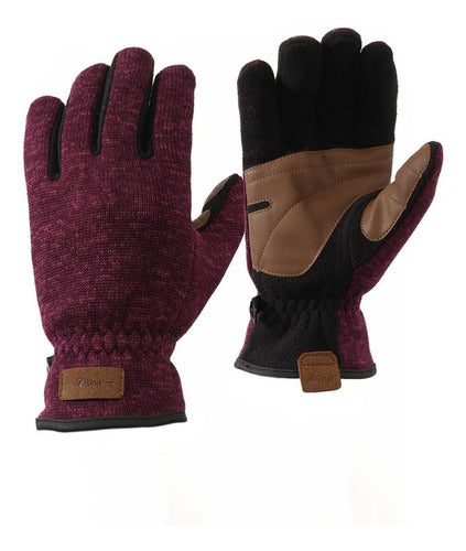 Guante Mujer Cabin Hoods Blend-Pro Glove Melange Morado Lippi