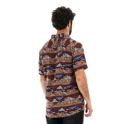 Camisa Hombre Anameizon Burdeo Haka Honu