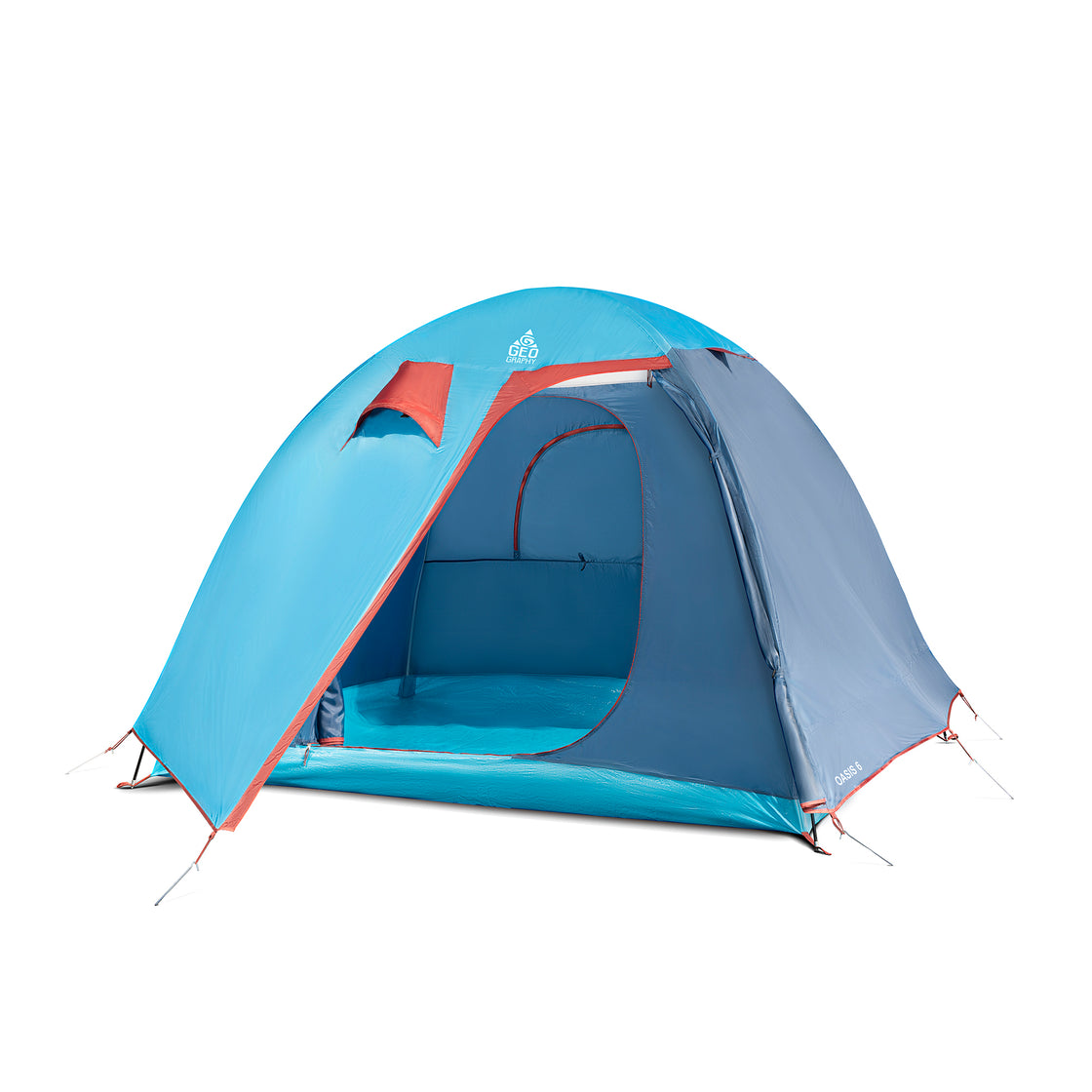 Carpa Unisex Oasis 6P Azul 014 Geography