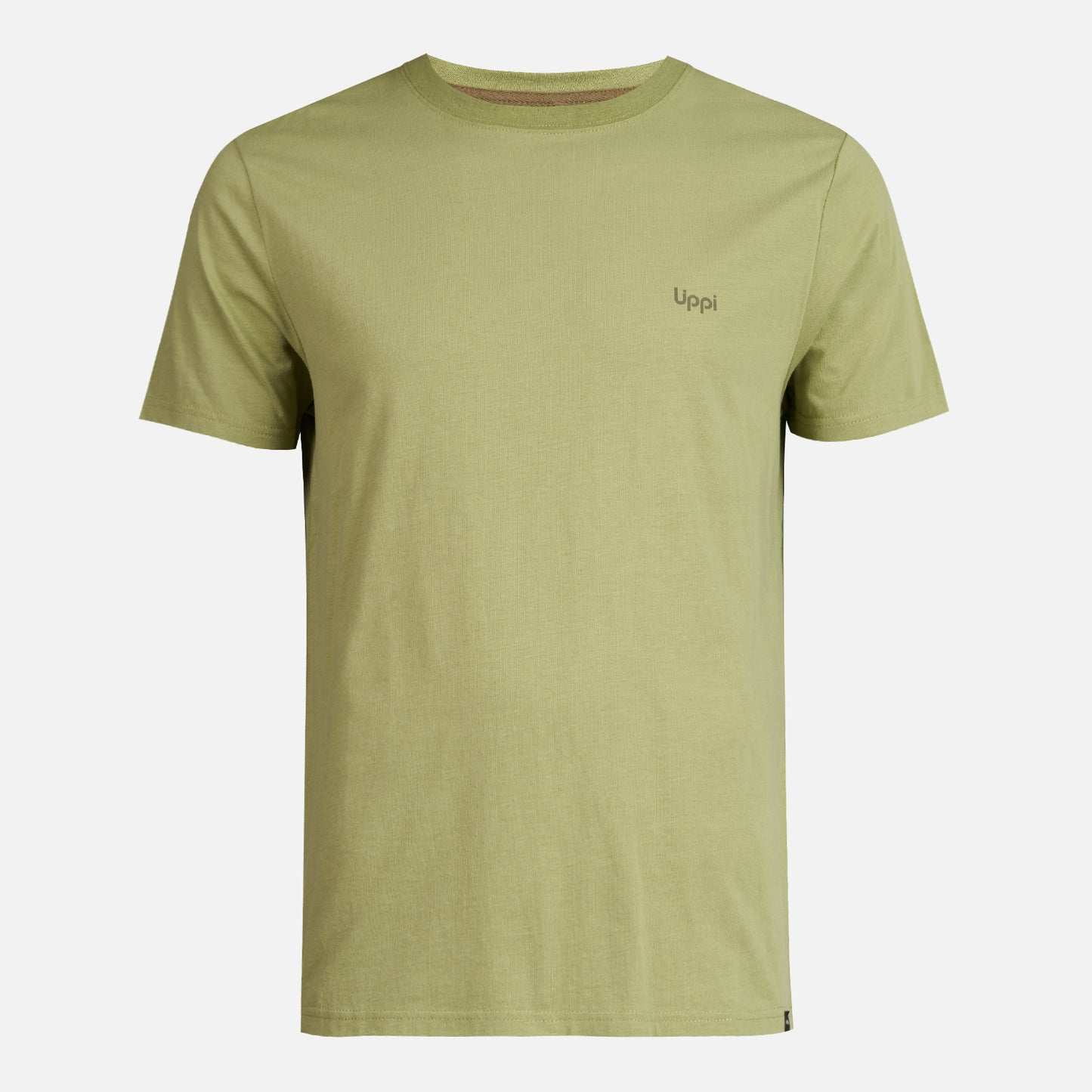 Polera Hombre Ulmo Cotton UV-Stop T-Shirt Verde Mate Lippi