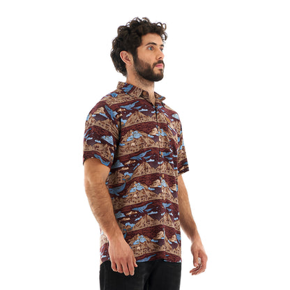 Camisa Hombre Anameizon Burdeo Haka Honu