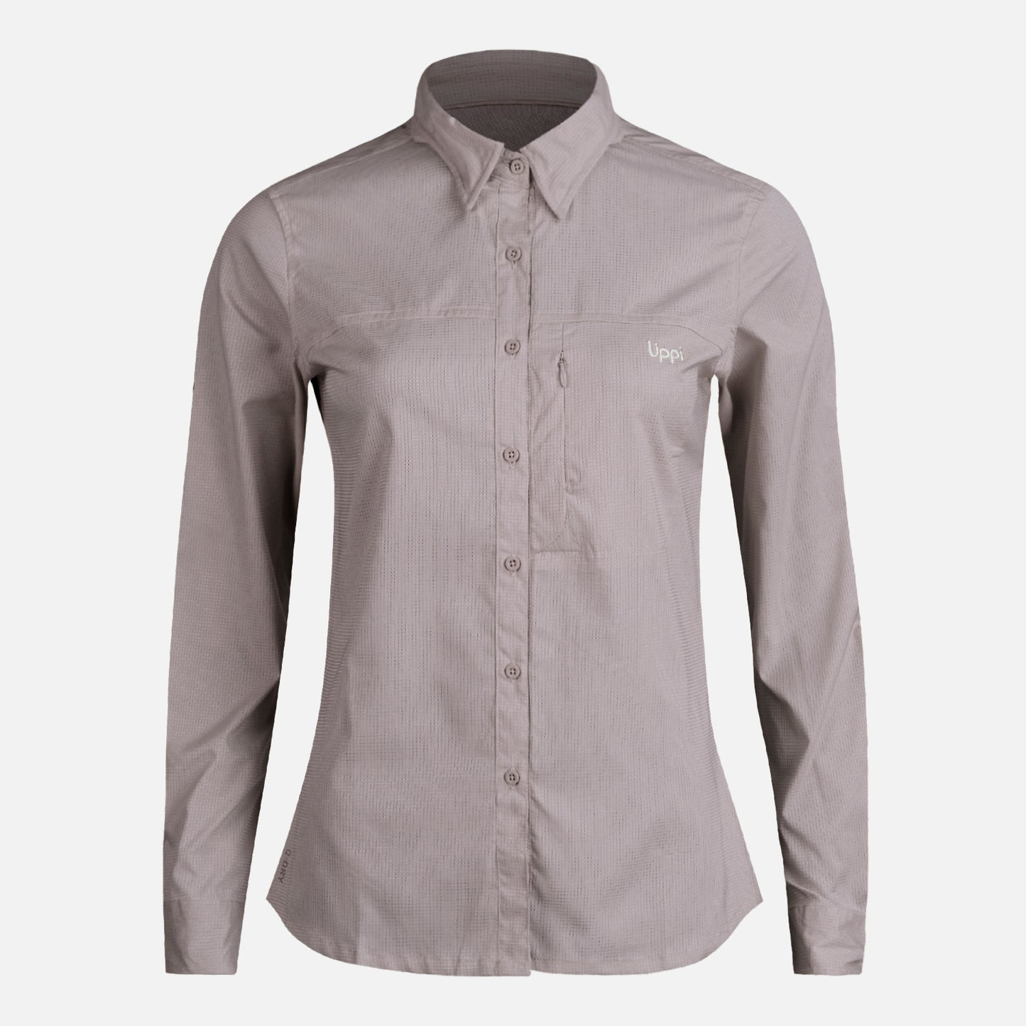 Camisa Mujer Rosselot Long Sleeve Q-Dry Shirt Malva Lippi