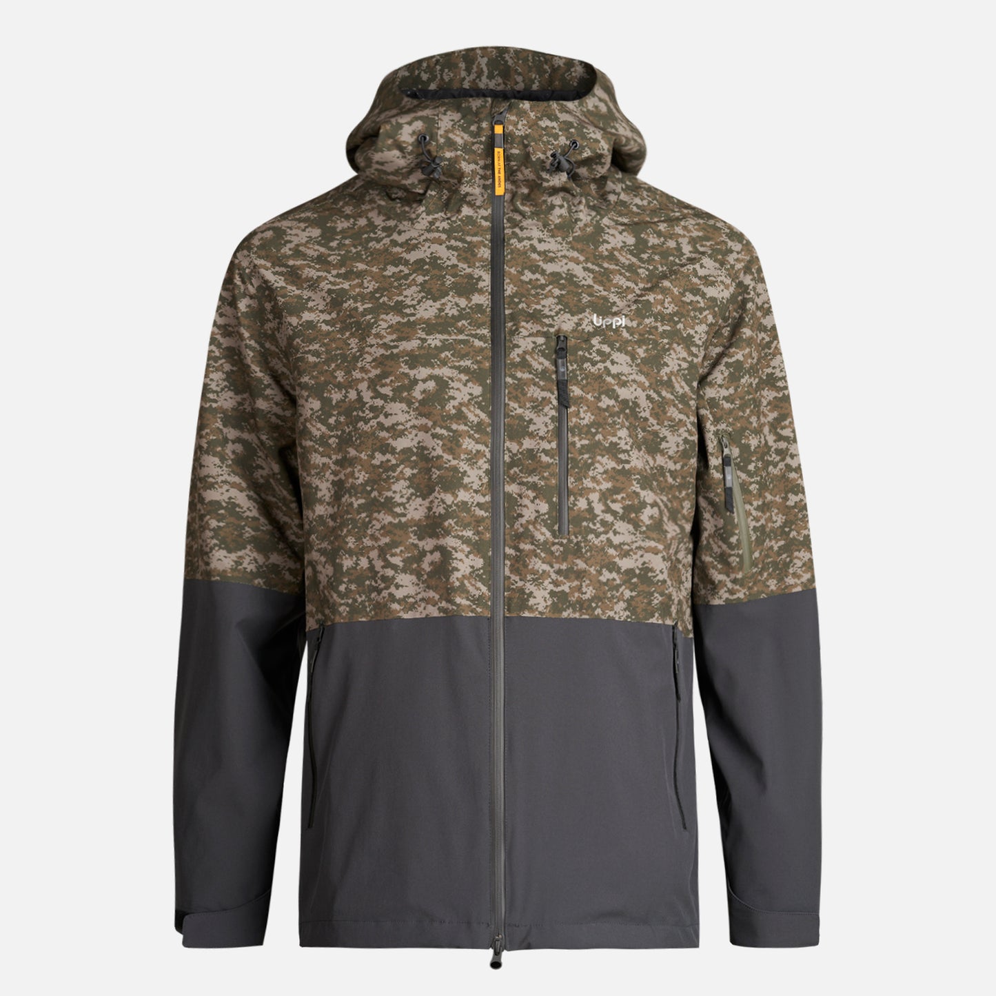 Chaqueta Hombre Sierra Nevada B-Dry Light Hoody Jacket Print Verde Militar Lippi