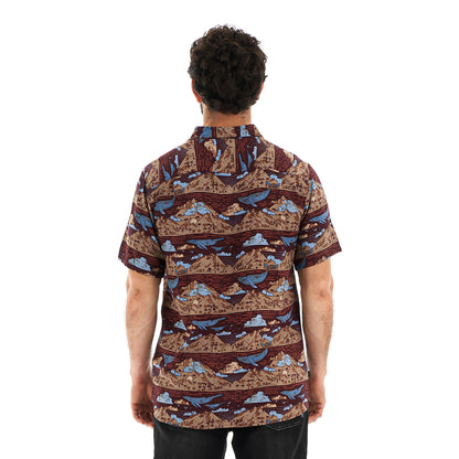 Camisa Hombre Anameizon Burdeo Haka Honu