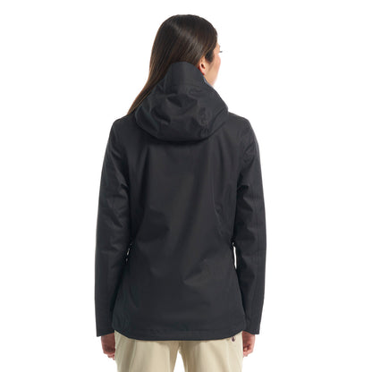 Chaqueta Mujer Tres Cruces Fusion-3 Hoody Jacket Negro / Negro Lippi