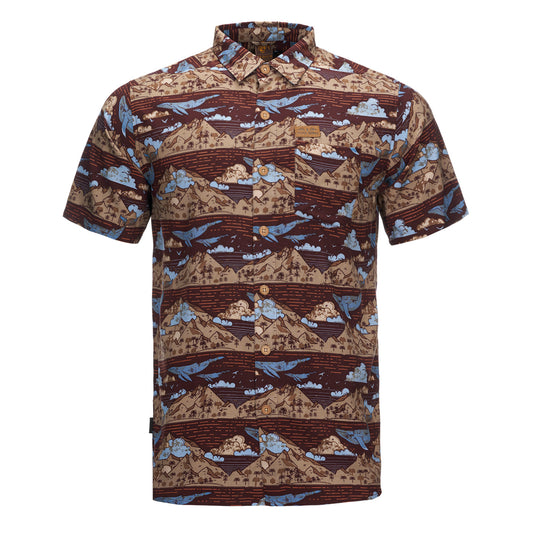 Camisa Hombre Anameizon Burdeo Haka Honu