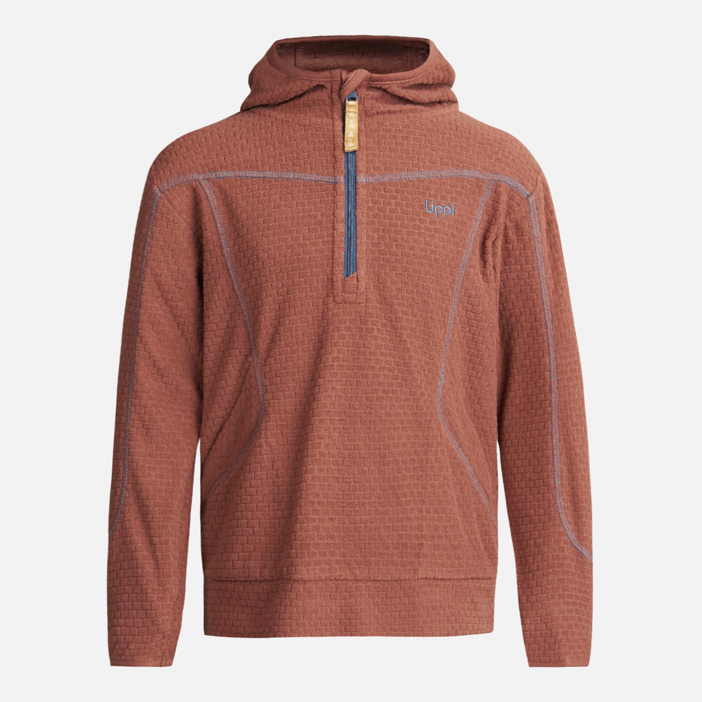 Poleron Niño Saltamontes Nano-F 14 Zip Hoody Terracota Lippi