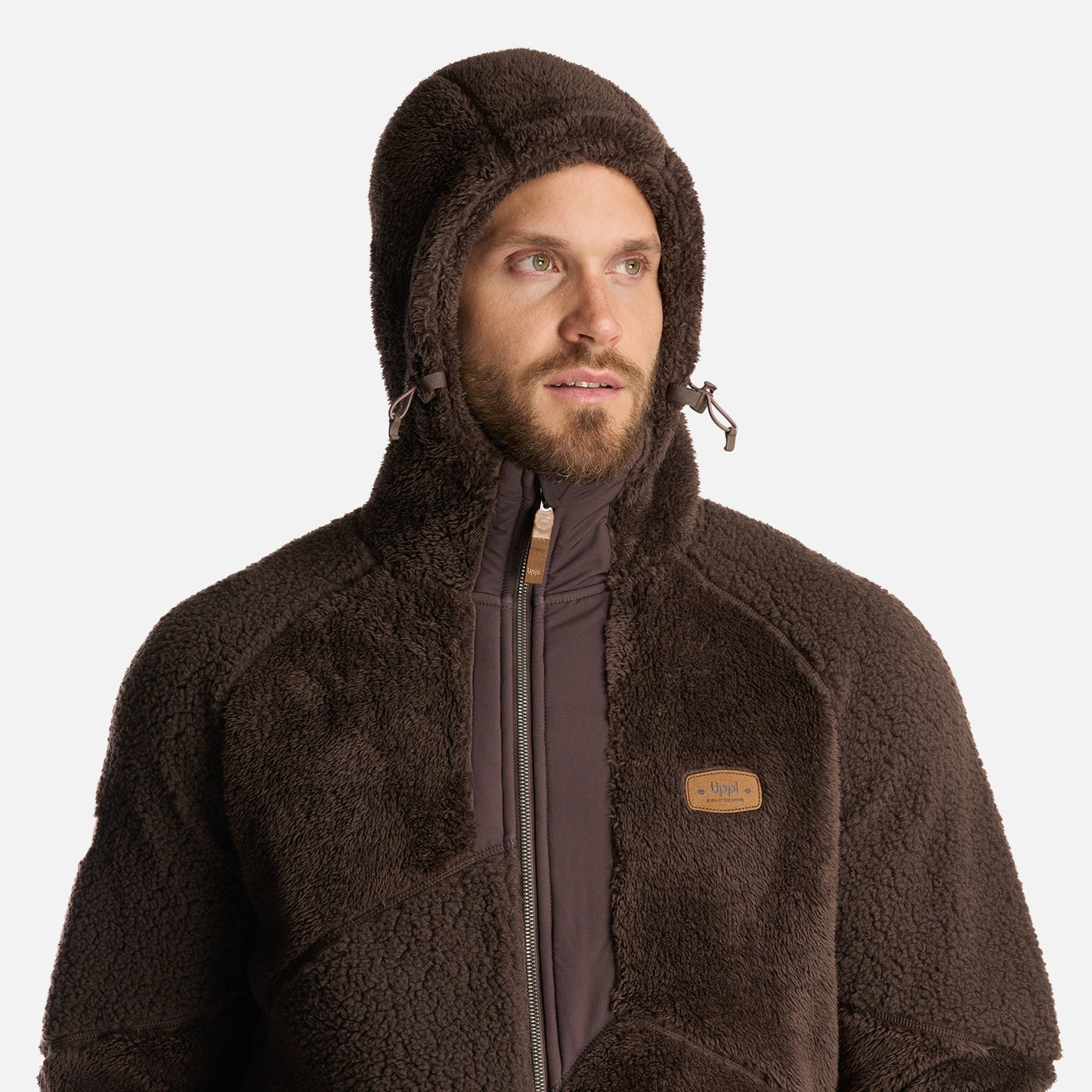 Chaqueta Hombre Bear Shaggy-Pro Hoody Jacket Cafe Oscuro Lippi