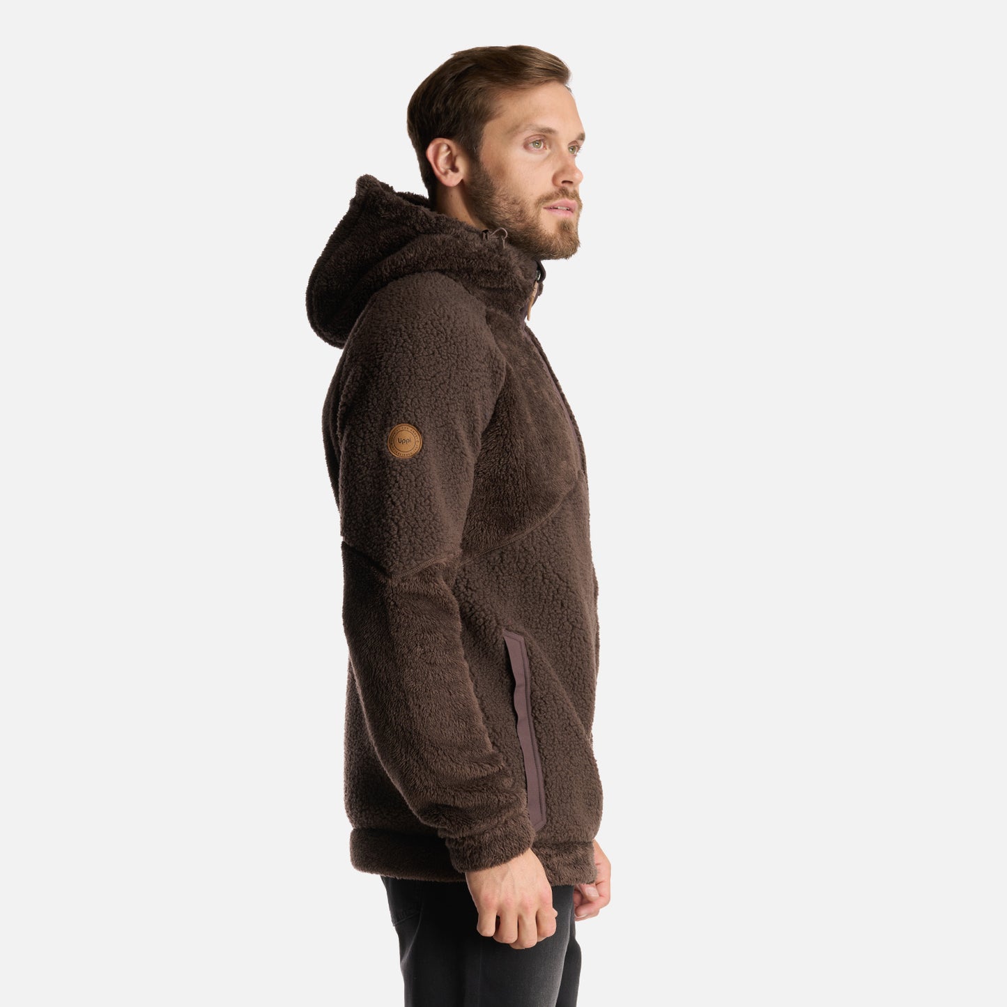 Chaqueta Hombre Bear Shaggy-Pro Hoody Jacket Cafe Oscuro Lippi