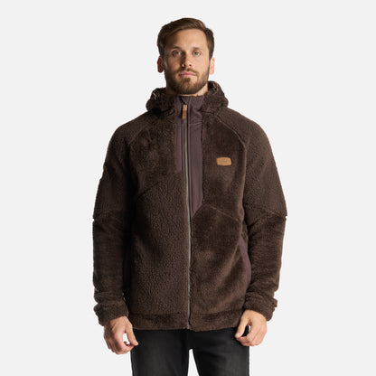 Chaqueta Hombre Bear Shaggy-Pro Hoody Jacket Cafe Oscuro Lippi