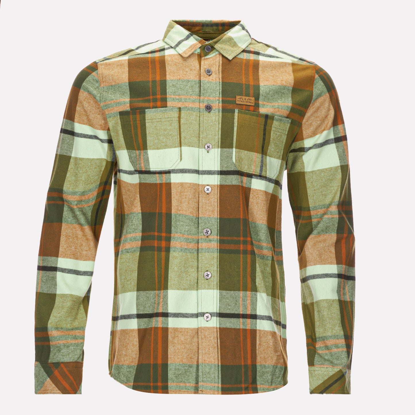 Camisa Hombre Hachazo Verde Haka Honu