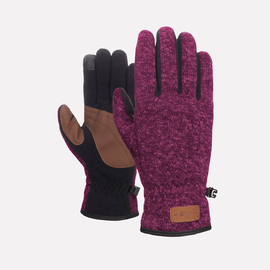 Guante Mujer Cabin Hoods Blend-Pro Glove Melange Morado Lippi