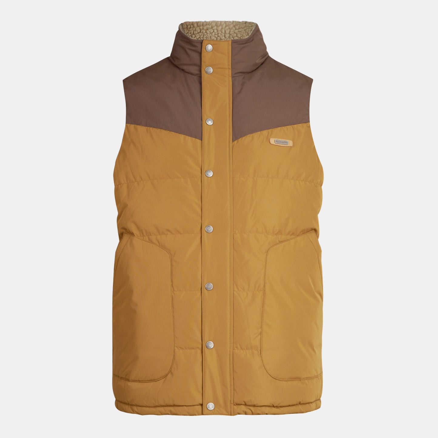 Chaqueta Hombre Kobuk Down Vest Mostaza Oscuro Lippi