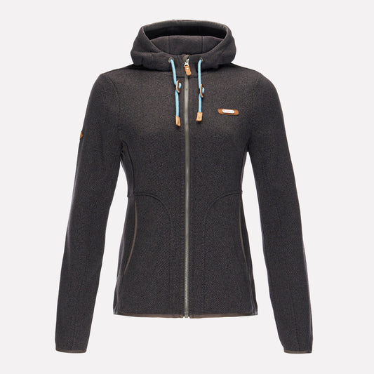 Chaqueta Mujer Alamo Blend-Pro Hoody Jacket Gris Medio Lippi