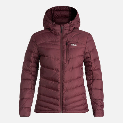 Chaqueta Mujer Bazpur Down Hoody Jacket Burdeo Lippi