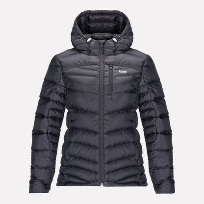 Chaqueta Mujer Bazpur Down Hoody Jacket Negro Lippi