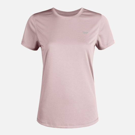 Polera Mujer Core Q-Dry T-Shirt Rosa Claro Lippi