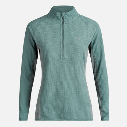 Poleron Mujer Jacaranda Nano-F 14 Zip Jade Oscuro Lippi