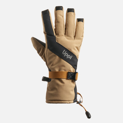 Guante Snow Day B-Dry Glove Taupe Lippi