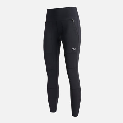 Calza Mujer  PureTrek Q-Dry Leggings Negro Lippi