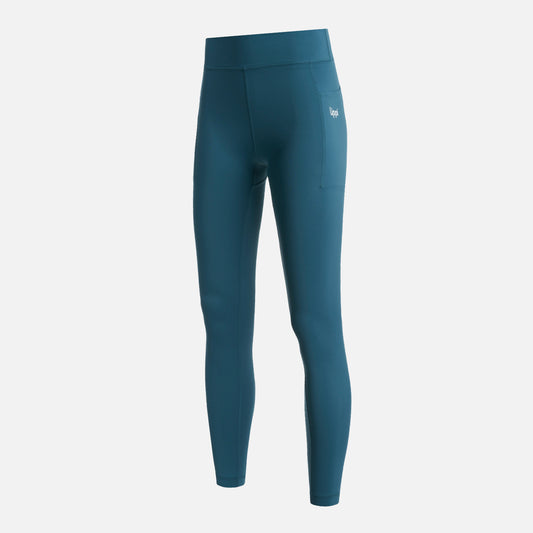 Calza Teen Girl In-Action Sport Leggings Petroleo Lippi