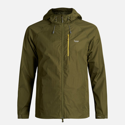 Chaqueta Hombre Nassau B-Dry Hoody Jacket Verde Oliva Lippi