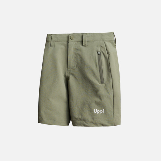 Short Niño Lennox Q-Dry Shorts Verde Musgo Lippi