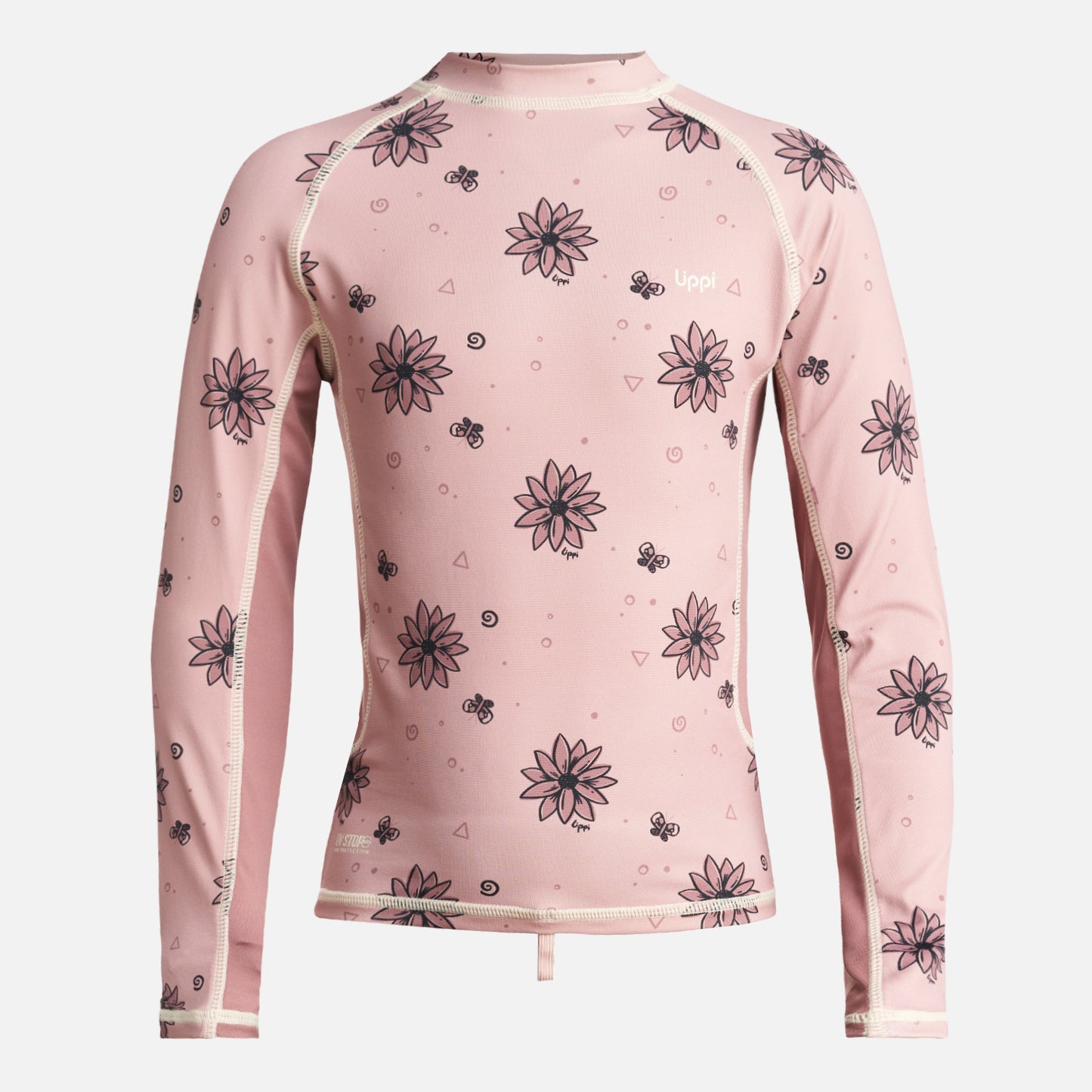 Traje de Baño Niña Sun Pro Long Sleeve T-Shirt Rosa Lippi