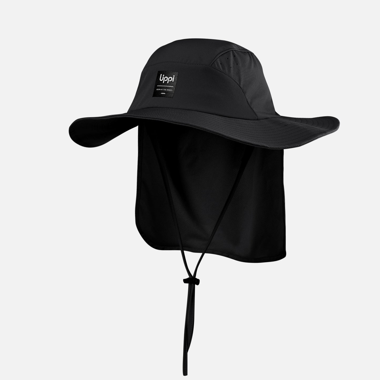 Sombrero Detachable Quepi Hat Negro Lippi