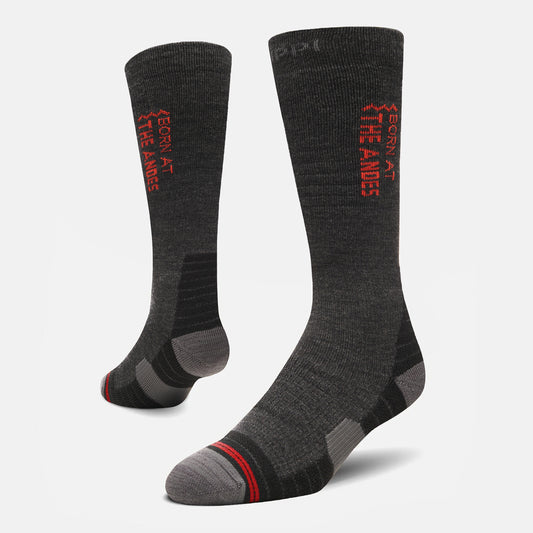 Calcetin Hombre All Mountain Ski Socks Melange Negro Lippi