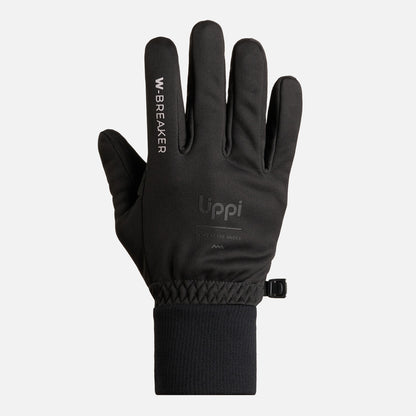 Guante Coldblock Softshell Glove Negro Lippi