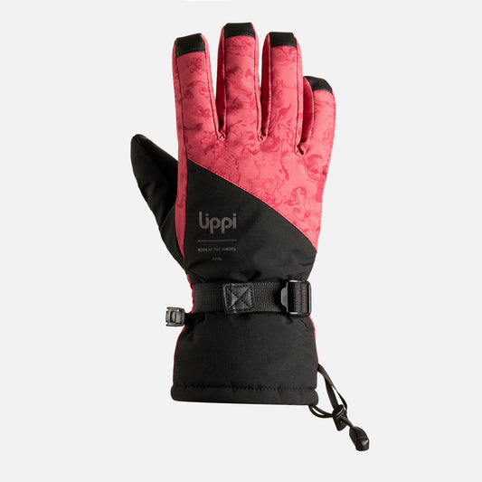 Guante Snow Day B-Dry Glove Rosado Lippi