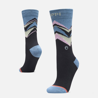 Calcetin Mujer Travel Walk Classic Socks Azul Marino  Lippi