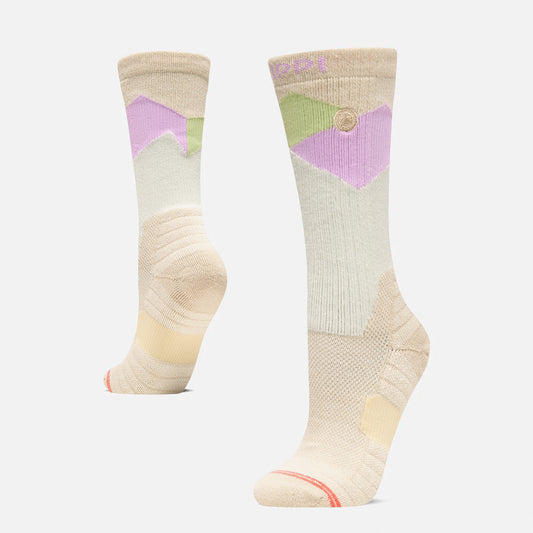 Calcetin Mujer Trekking Warm Socks Melange Beige Lippi