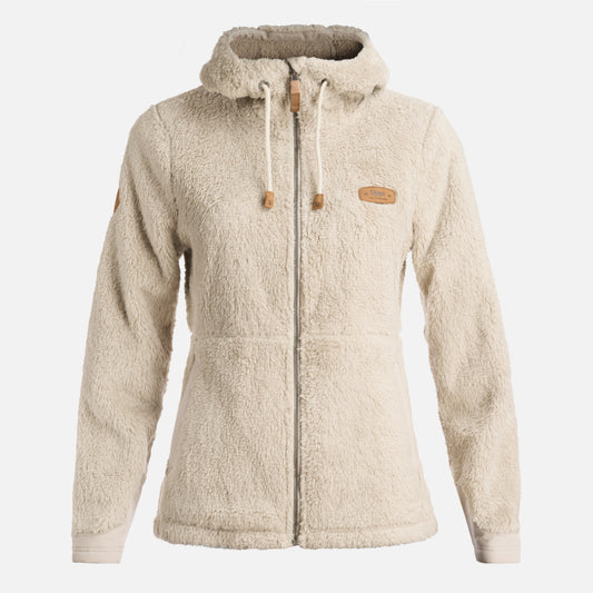 Chaqueta Mujer Bear Shaggy-Pro Hoody Jacket Beige Lippi