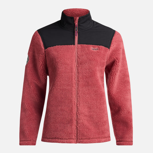 Chaqueta Mujer Glaciar Sherpa Pro Jacket Rosado Oscuro Lippi