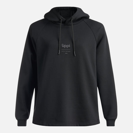 Poleron Mujer Heavy Duty Hoody Sweatshirt Negro Lippi