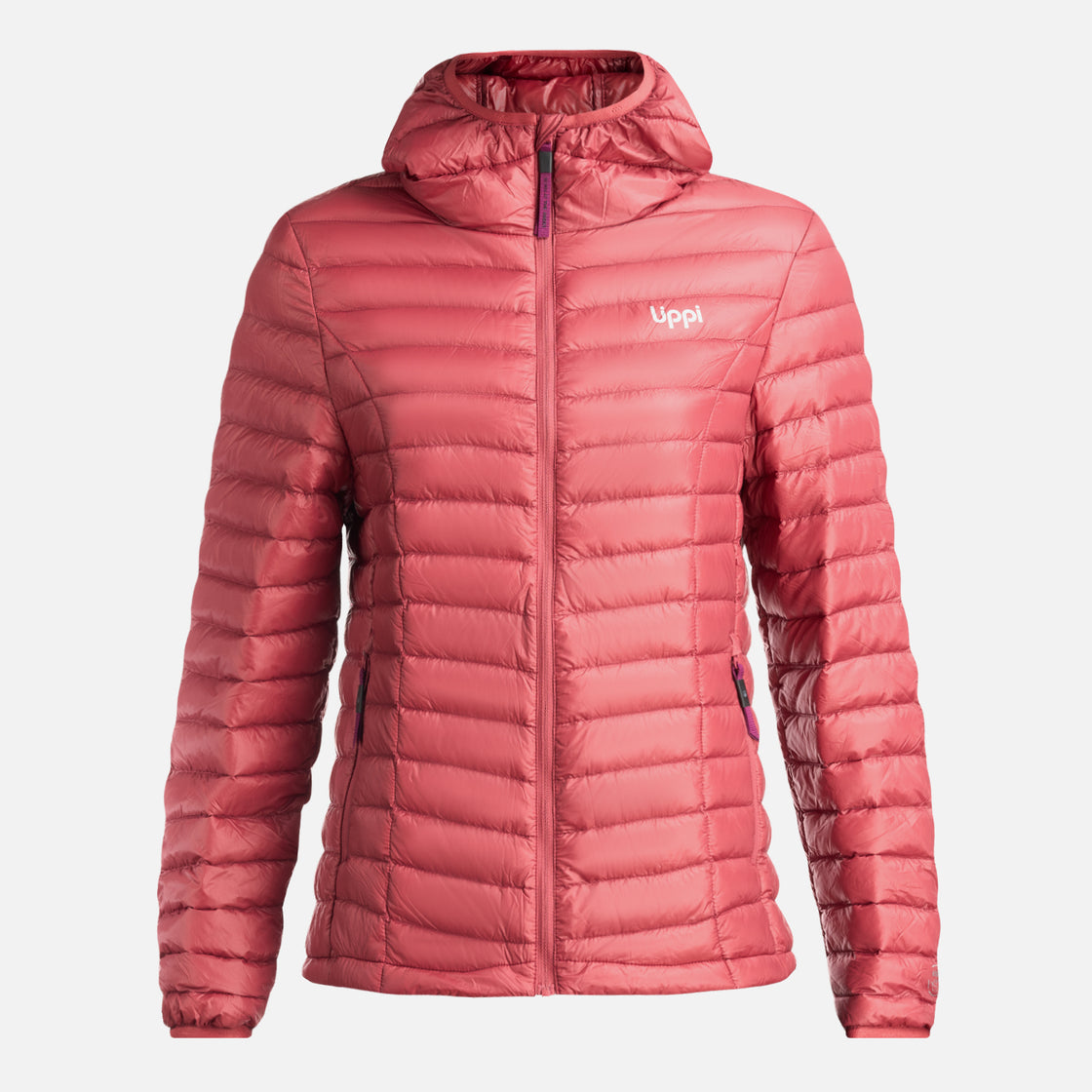 Chaqueta Mujer Peak Down Hoody Jacket Rosa Oscuro Lippi