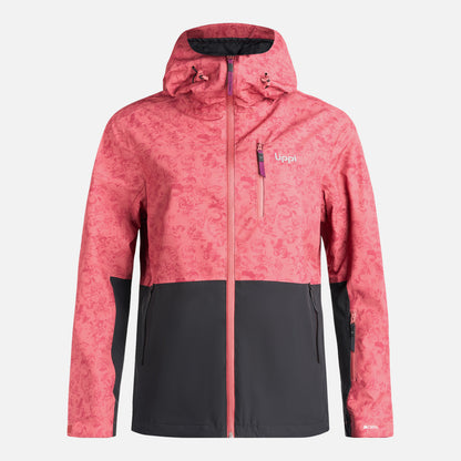 Chaqueta Mujer Sierra Nevada Light B-Dry Hoody Jacket Print rosa Lippi