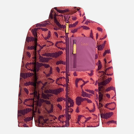 Chaqueta Niña Glaciar Sherpa-Pro Jacket Print Rosa Lippi