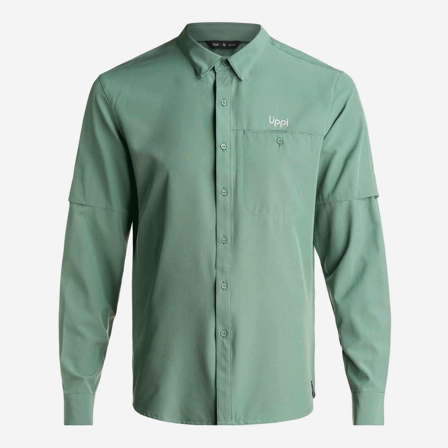 Camisa Hombre Murallon Q-Dry Shirt Verde Musgo Lippi