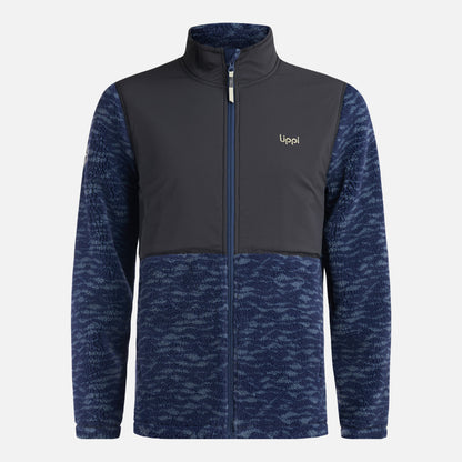 Chaqueta Hombre Glaciar Sherpa-Pro Jacket Print Azul Lippi