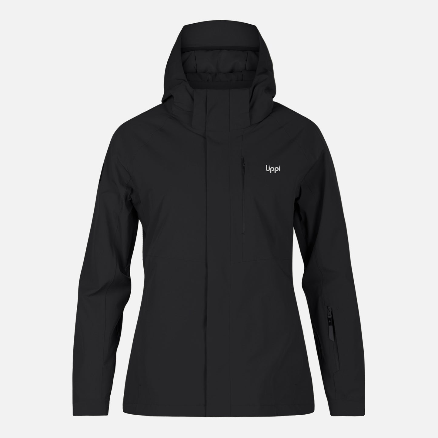 Chaqueta Mujer Andes B-Dry Hoody Jacket Negro Lippi