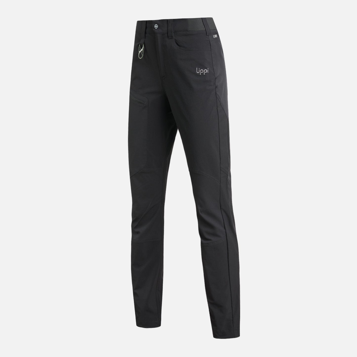 Pantalón Mujer Lennox Q-Dry Slim Fit Pants Negro Lippi