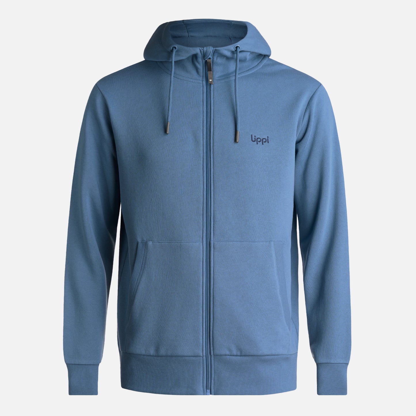 Polerón Hombre Ulmo Full Zip Hoody Sweatshirt Azul Piedra Lippi