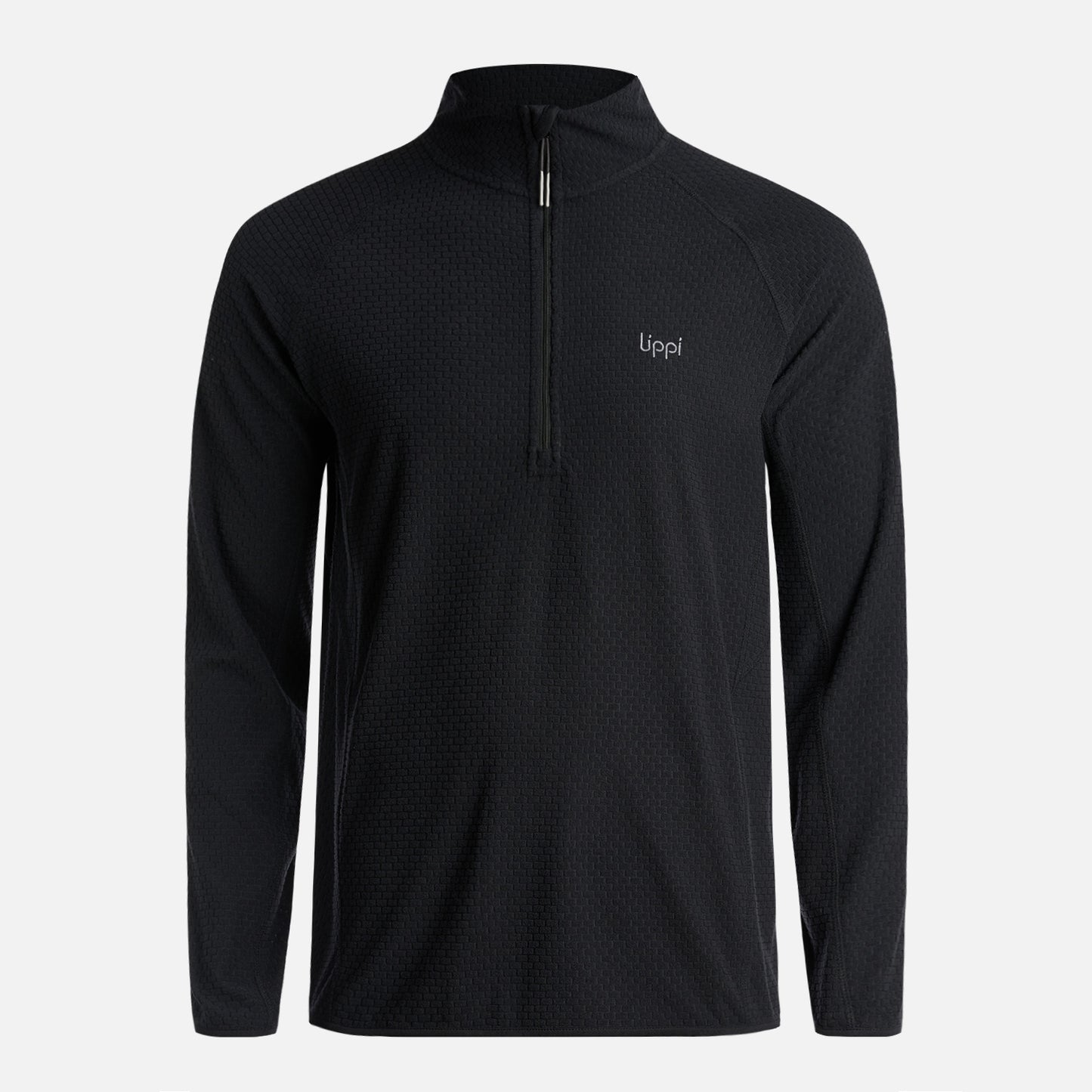 Polerón Hombre Jacaranda Nano-F 14 Zip Negro Lippi