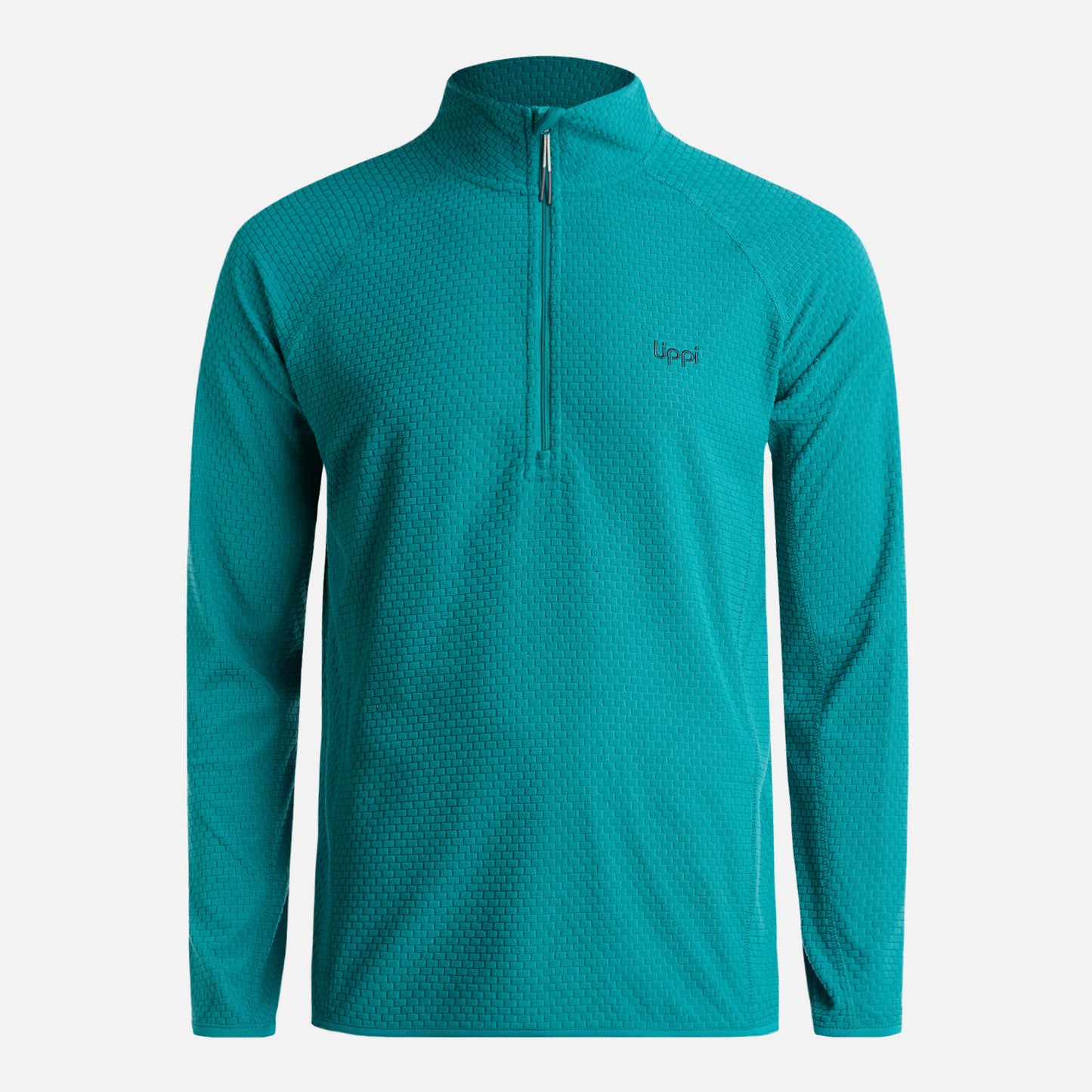 Polerón Hombre Jacaranda Nano-F 14 Zip Turquesa Lippi