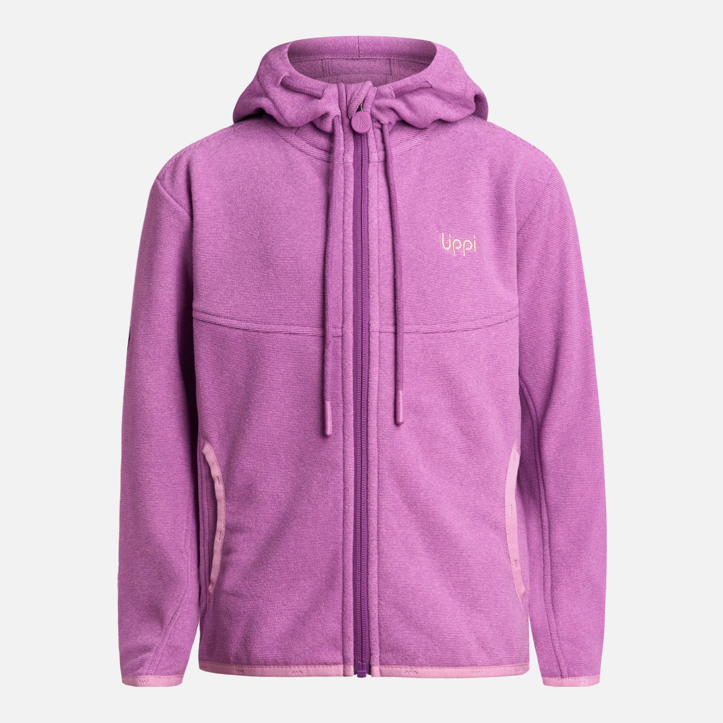 Polerón Niña Stripes Nano-F Full Zip Hoody Morado Lippi