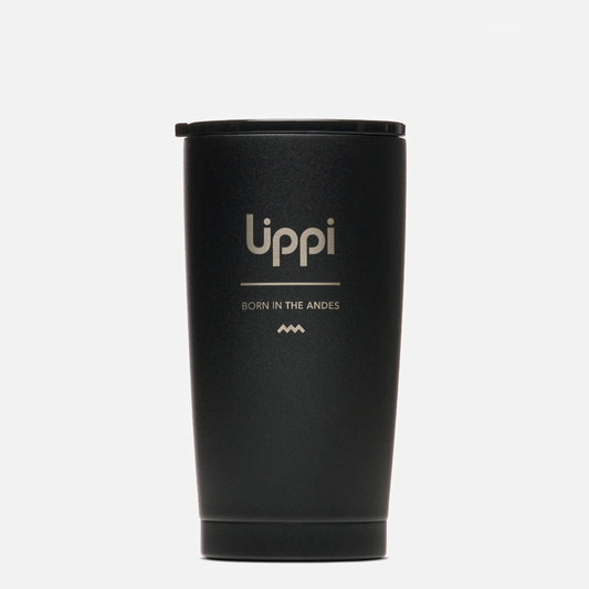 Vaso Light Steel Tumbler 600ml Negro Lippi